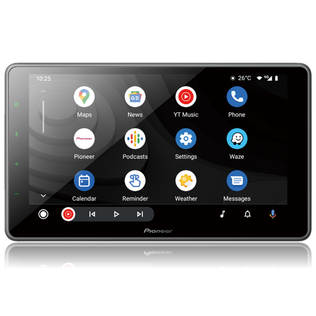 Pioneer DMH-ZF8550BT tablet CarPlay Android Auto stereo