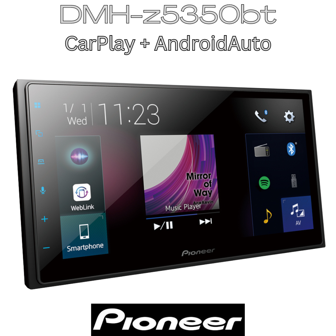 Pioneer DMH-Z5350BT CarPlay Android Auto car stereo