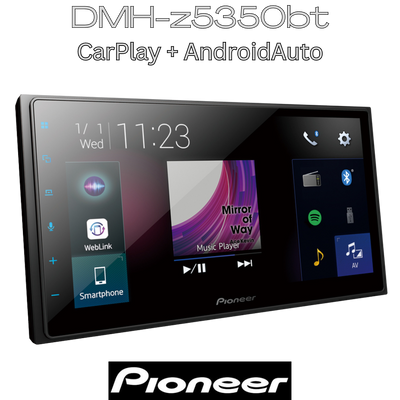 Pioneer DMH-Z5350BT CarPlay Android Auto car stereo