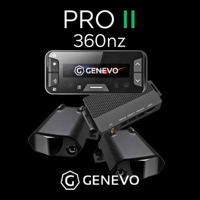 Genevo Pro II 360nz (front + rear alerts)