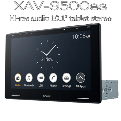 Sony XAV-9500ES 10 inch wireless android auto carplay stereo
