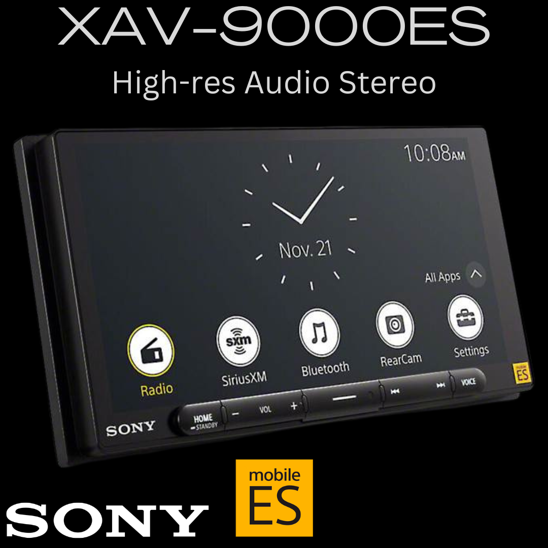 Sony XAV-9000ES high-res audio head unit
