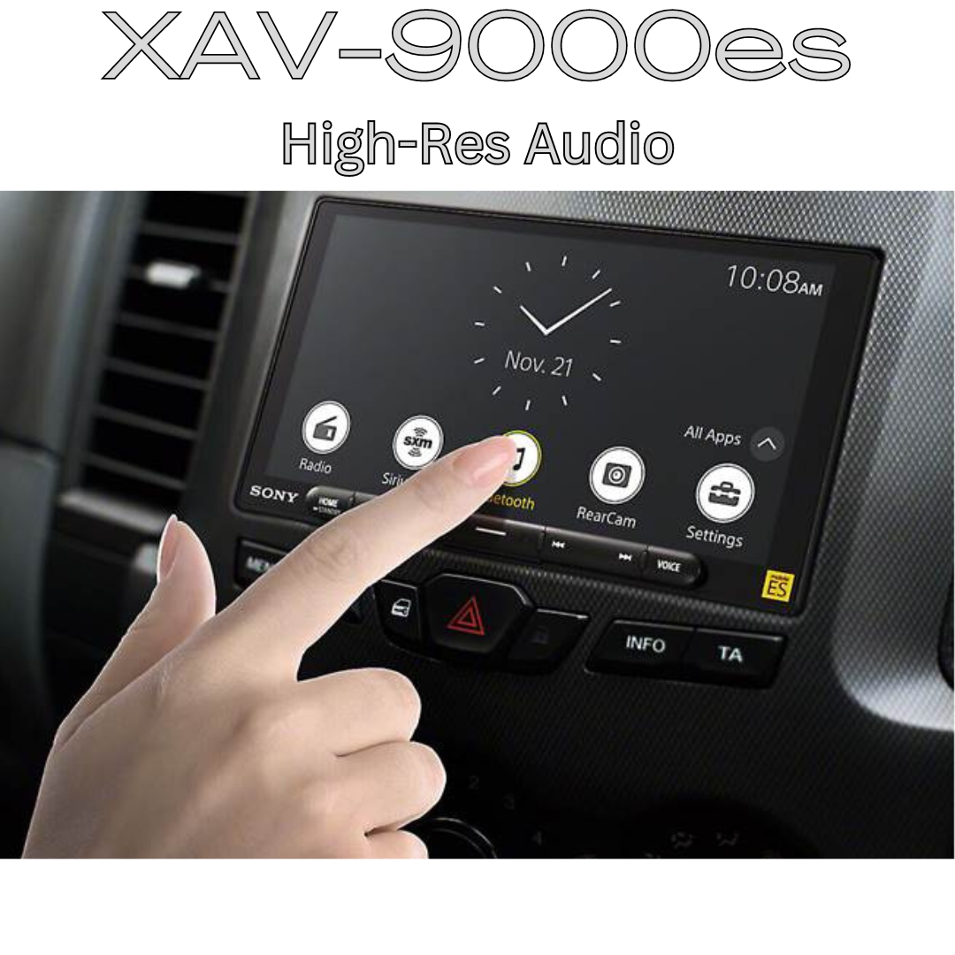 Sony XAV9000ES highres audio head unit rapidradio