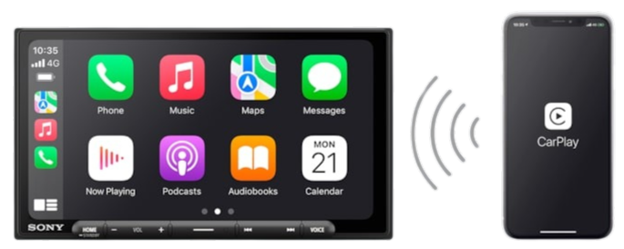 Sony XAV-AX6000 Wireless CarPlay/AndroidAuto