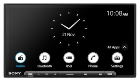 Sony XAV-AX6000 Wireless CarPlay/AndroidAuto