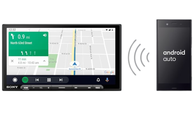 Sony XAV-AX6000 Wireless CarPlay/AndroidAuto