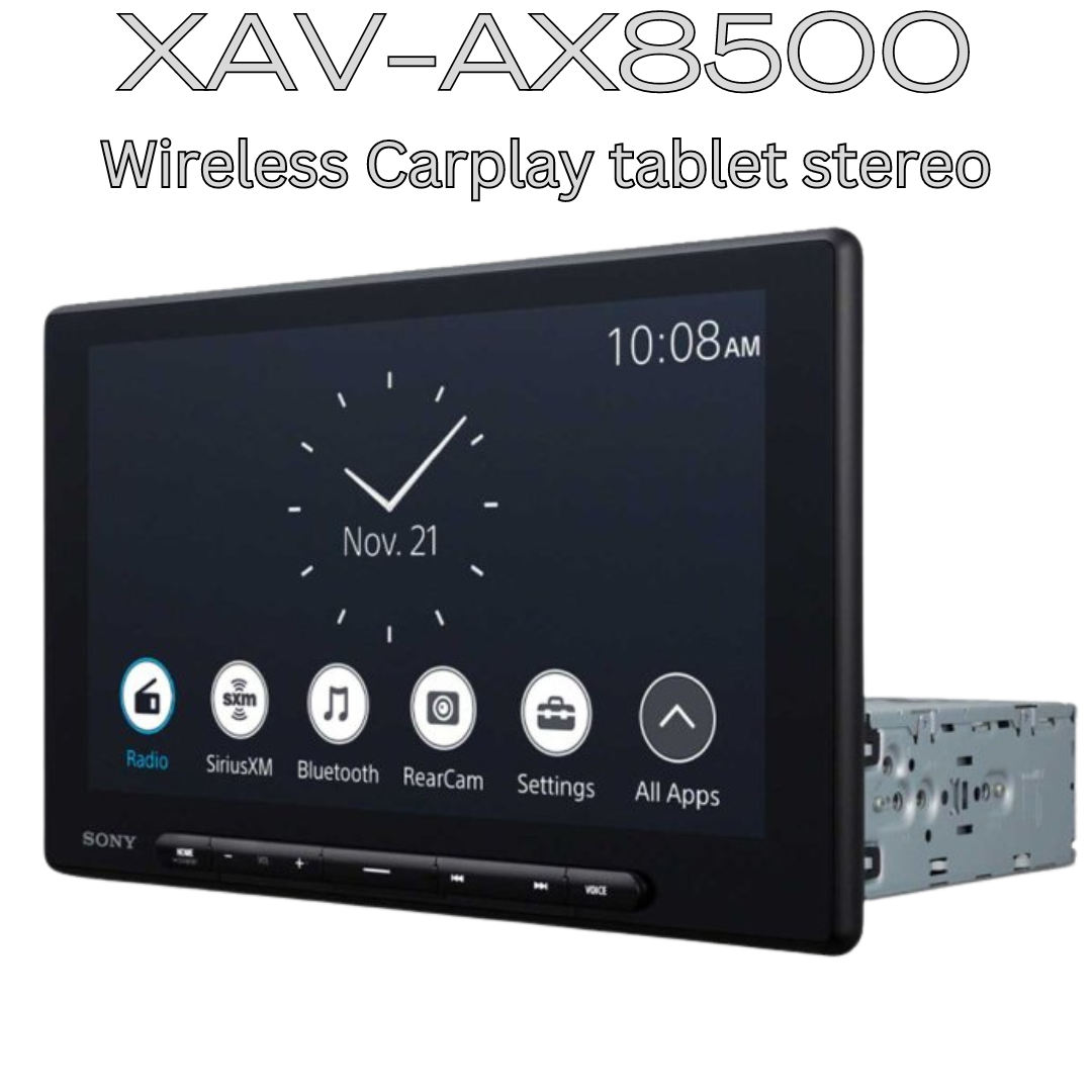 Sony XAV-AX8500 CarPlay AndroidAuto tablet stereo