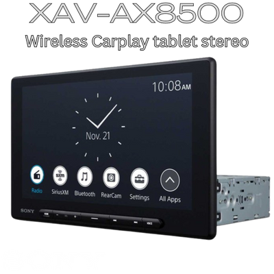 Sony XAV-AX8500 CarPlay AndroidAuto tablet stereo