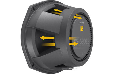Sony XS-690ES 6x9 Coaxial Speakers