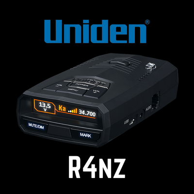 Uniden R4nz long range radar detector with GPS