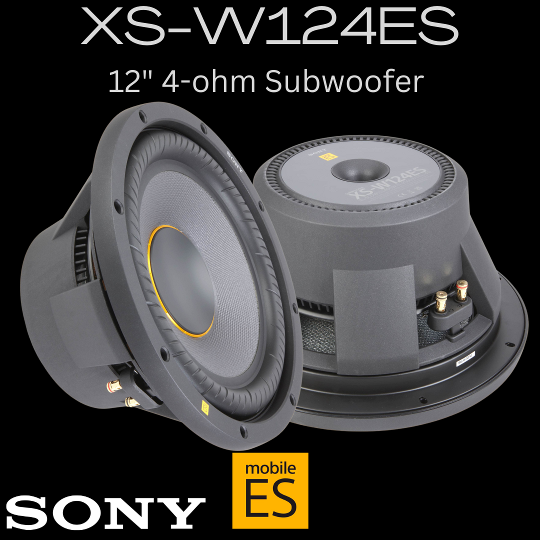 Sony XS-W124ES 4 ohm 12" subwoofer