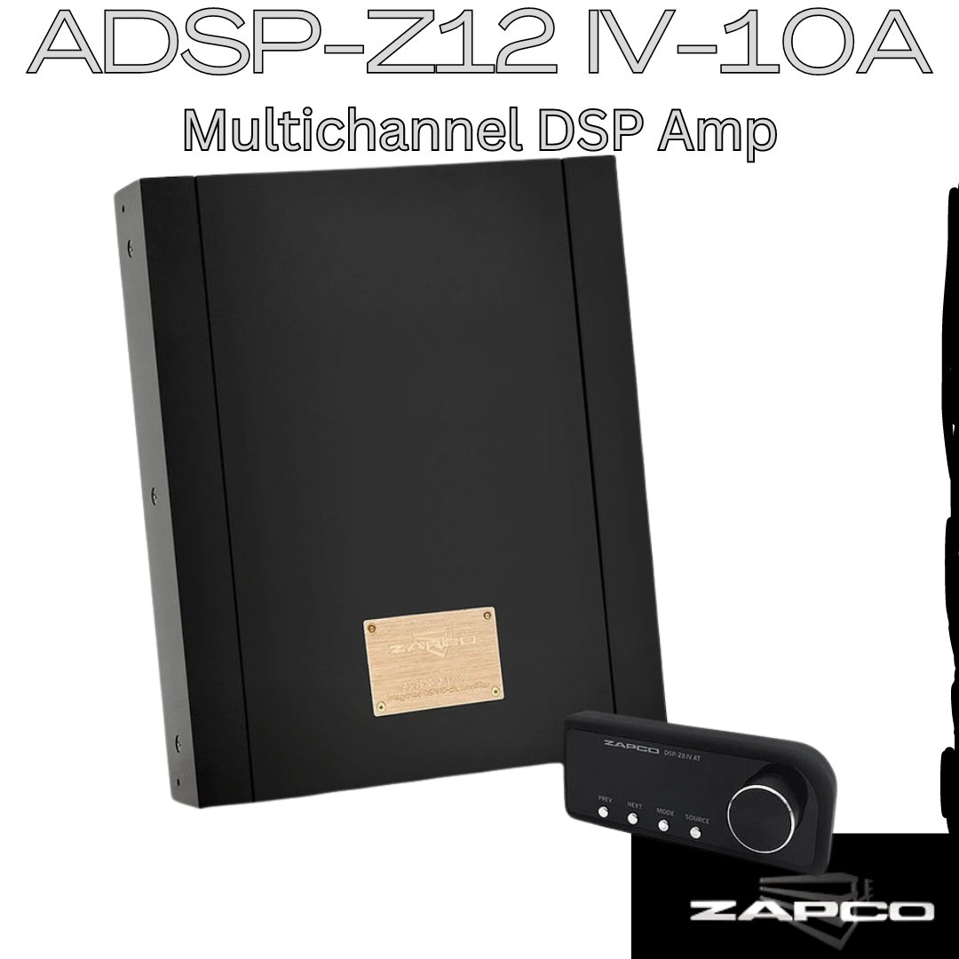Zapco ADSP-Z12 IV-10A multichannel ADSP amplifier