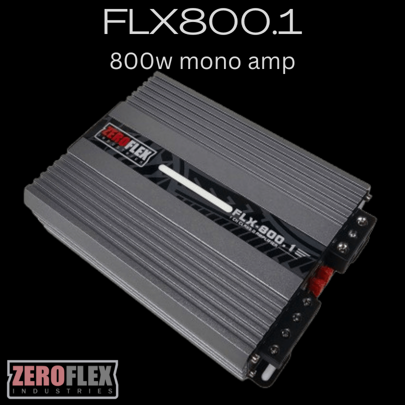 ZeroFlex FLX800.1 mono amplifier