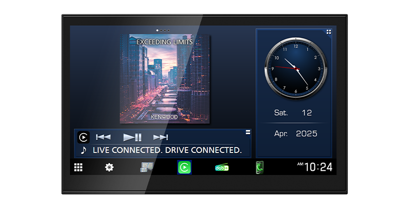 Kenwood DAX8000xds 8" panel stereo