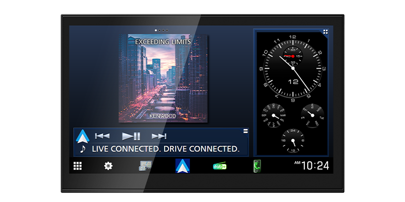 Kenwood DAX8000xds 8" panel stereo