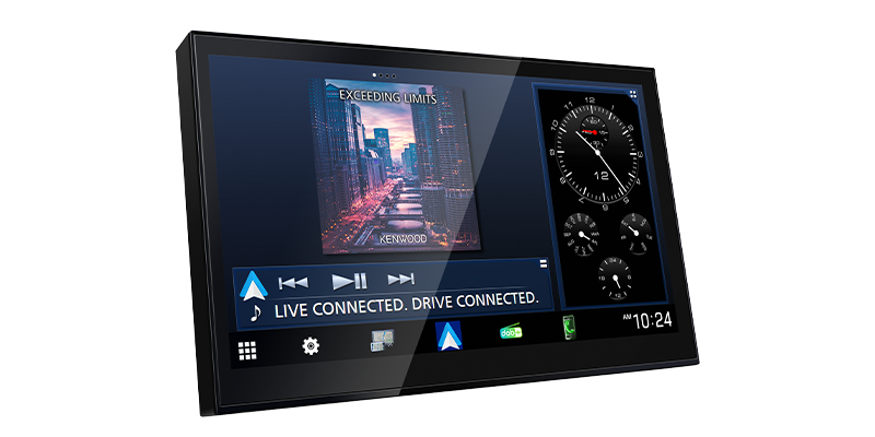 Kenwood DAX8000xds 8" panel stereo