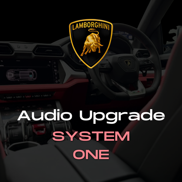Lamborghini Audio Uprade SYSTEM ONE
