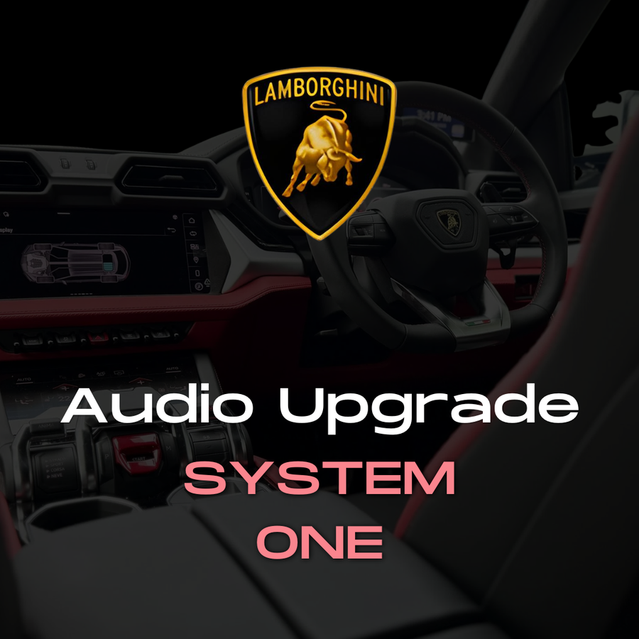 Lamborghini System One Audio Upgrade
