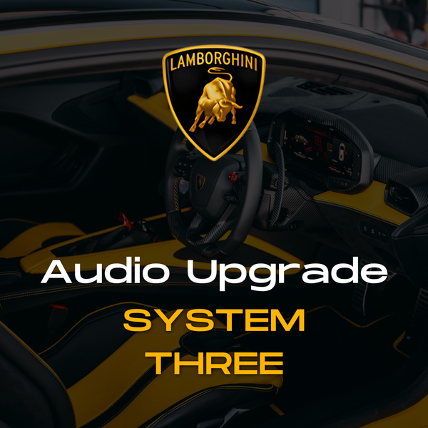 Lamborghini Audio Uprade SYSTEM THREE