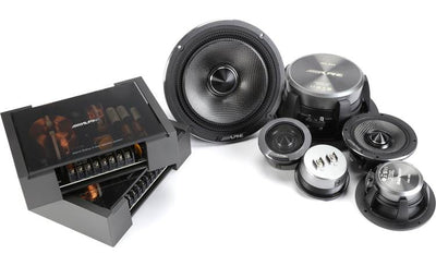 Alpine Status HDZ-653 3 way component speakers