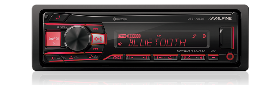 Alpine UTE-73ebt mechless Bluetooth head unit