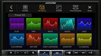 Alpine iLX-507e headunit