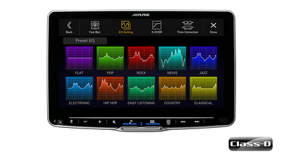 Alpine iLX-F509E wireless CarPlay 9 inch tablet