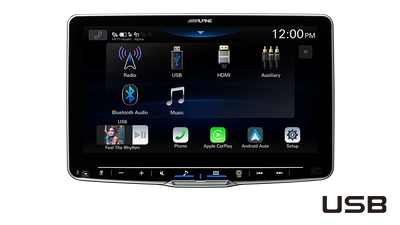 Alpine iLX-F509E wireless CarPlay 9 inch tablet