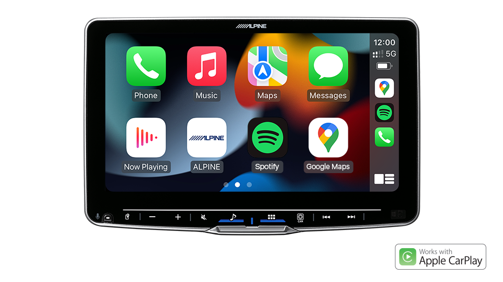 Alpine iLX-F509E wireless CarPlay 9 inch tablet