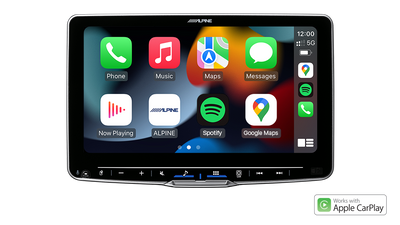 Alpine iLX-F509E wireless CarPlay 9 inch tablet