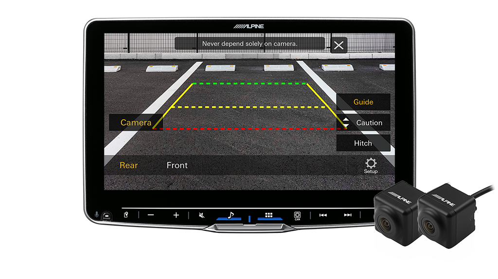 Alpine iLX-F509E wireless CarPlay 9 inch tablet