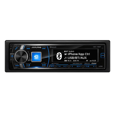 Alpine CDE-178BT Bluetooth car stereo