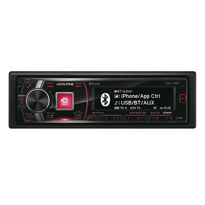 Alpine CDE-178BT Bluetooth car stereo