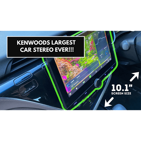 Kenwood DMX9720XDS 10" wireless carplay android auto tablet