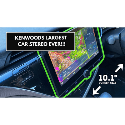 Kenwood DMX9720XDS 10" wireless carplay android auto tablet