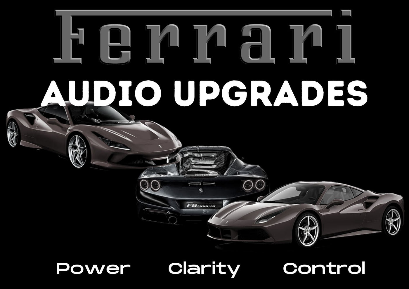 Ferrari Audio Upgrade - SYSTEM THREE