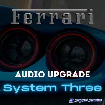 Ferrari Audio Upgrade - SYSTEM THREE