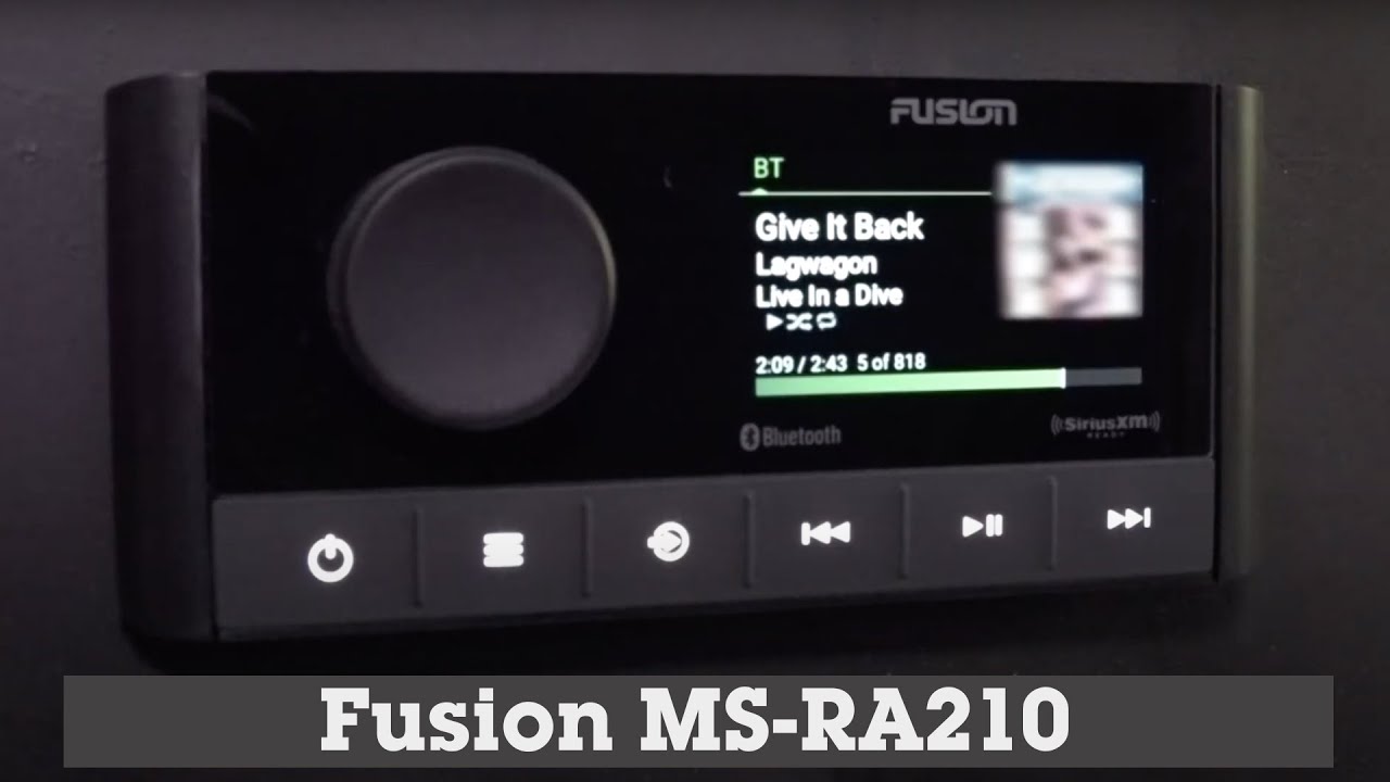 Fusion Marine Stereo MS-RA210