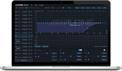 Alpine HDP-D90 DSP amplifier