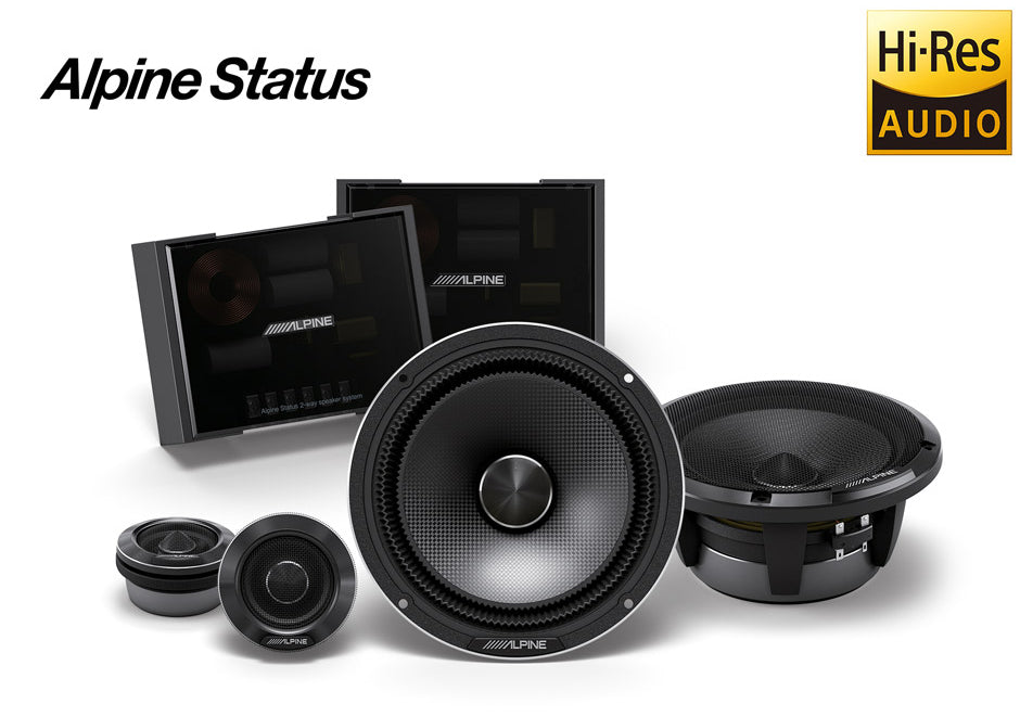 Alpine Status HDZ-65C component speakers