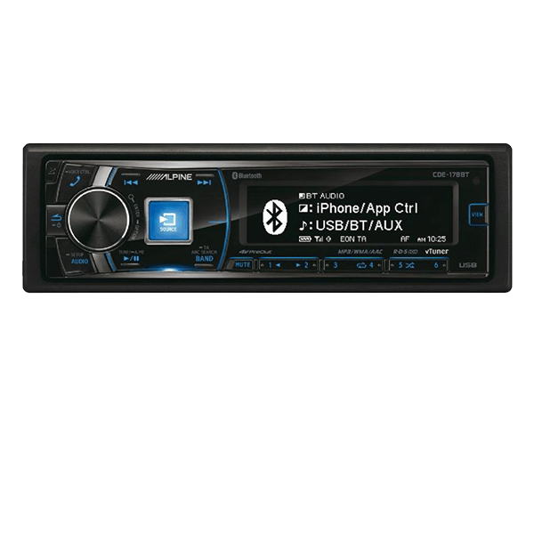 Alpine CDE-178BT Bluetooth car stereo