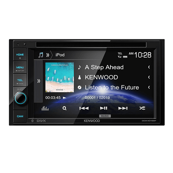 Kenwood DDX4019BT touch screen car stereo