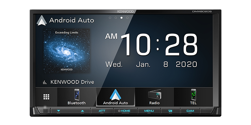 Kenwood DMX8020S CarPlay Android Auto car stereo