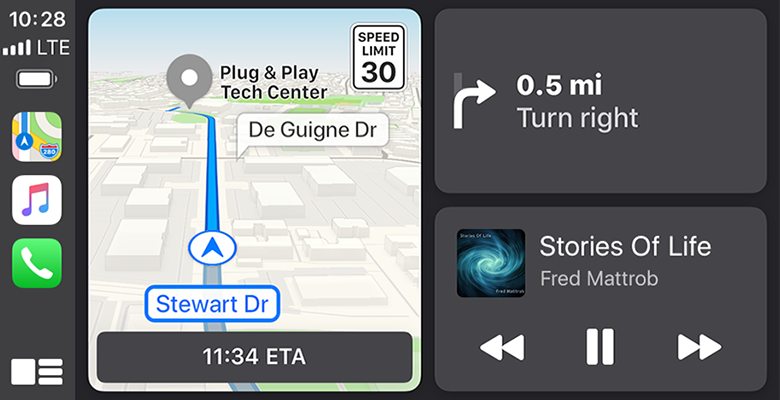 Kenwood DMX8020S CarPlay Android Auto car stereo