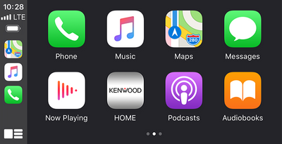 Kenwood DMX8020S CarPlay Android Auto car stereo