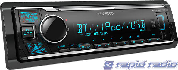 Kenwood KMM-bt408 Bluetooth car stereo – rapid-radio