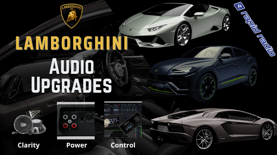 Lamborghini Audio Uprade SYSTEM ONE