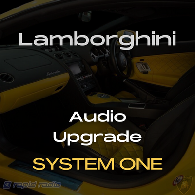Lamborghini Audio Uprade SYSTEM ONE