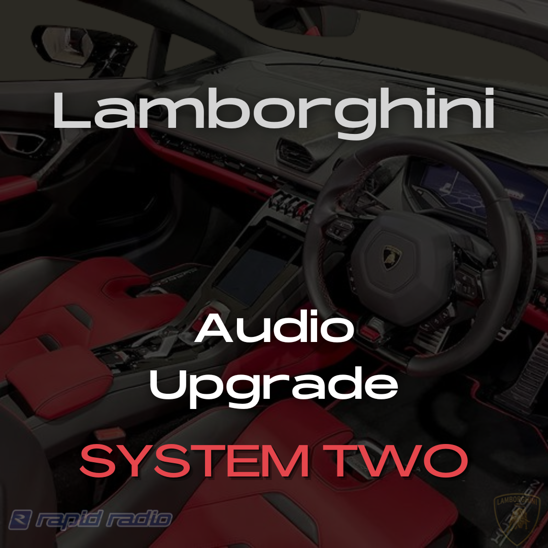 Lamborghini Audio Uprade SYSTEM TWO