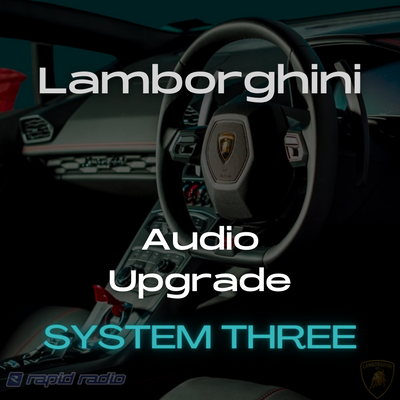 Lamborghini Audio Uprade SYSTEM THREE